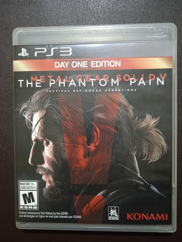 Metal Gear Solid V The Phantom Pain - Play Station 3 Ps3 