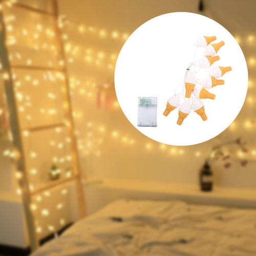 Guirnalda De Luces Led De 2 M Para Navidad, Helado
