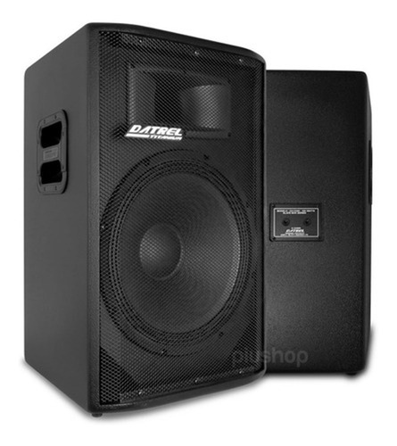 Caixa De Som Acústica Potente 600w Rms Kit Com 2 Passivas