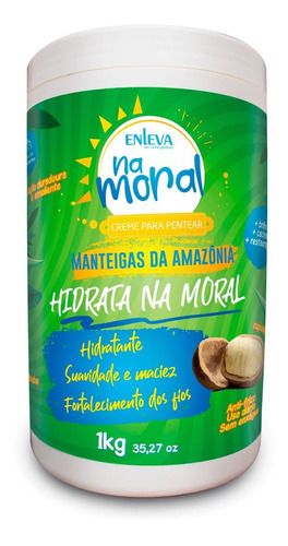 Creme De Pentear Manteigas Da Amazônia Enleva Na Moral 1kg