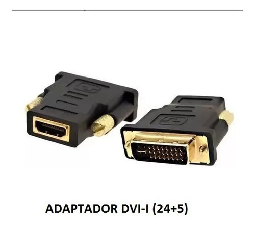  Adaptador Dvi-i Macho 24+5 A Hdmi Hembra Dual Link Jwk