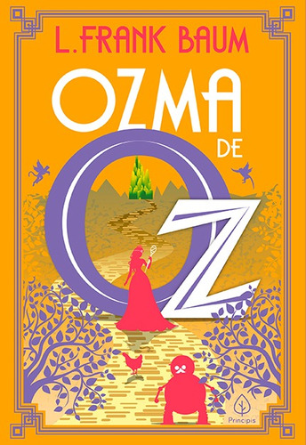 Ozma de Oz, de Baum, L. Frank. Série Terra de Oz Ciranda Cultural Editora E Distribuidora Ltda., capa mole em português, 2021