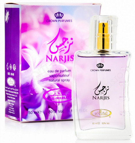 Narjis Spray 50 Ml Perfume Árabe Al Rehab