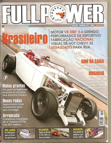 Revista Full Power - Projeto Brasileiro. Já Aceleramos