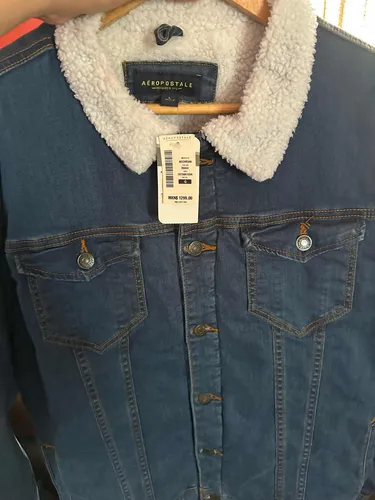 Chamarra mezclilla aeropostale hot sale