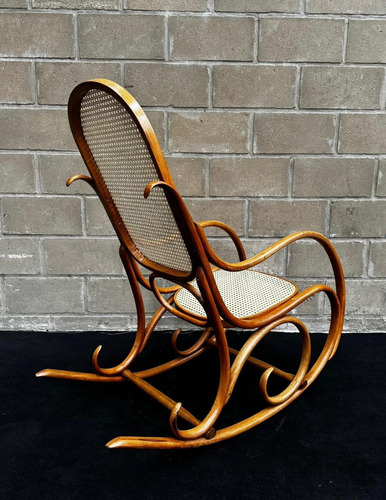 Antigua Silla Mecedora Thonet Original Numerada Clasica C/ R (Usado)