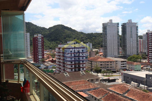 Imagem 27 de 29 de Lindo Apto No Canto Do Forte, Vista Mar...semi Mobiliado!!!! - Vant4960