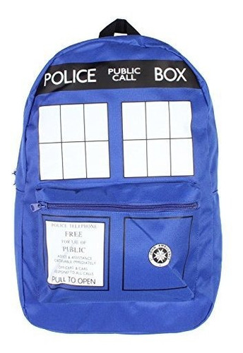 Bioworld Tardis Mochila