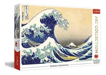 Comprar Rompecabezas Trefl Gran Ola De Kanagawa Japon 1000 Piezas