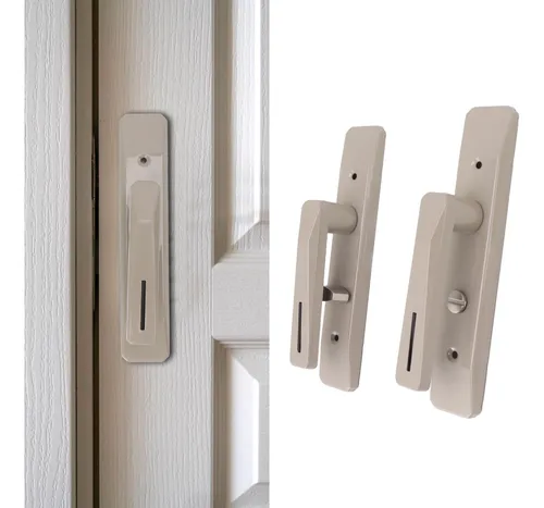 Manilla De Puerta Interior Plana Con Palancas En Forma De S