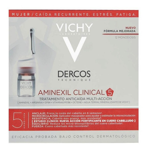 Vichy Capilar Dercos Aminexil Clinical 5 X12 Monodosis