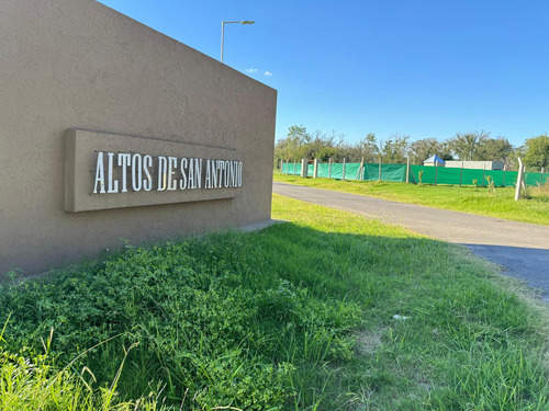 Venta - Lote Interno - Altos De San Antonio - Lujan -  Gas - Fibra Optica - Asfalto