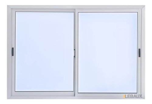 Ventana De Aluminio De 1,50 X 1,50 V/e C/vidrio Color Blaanc