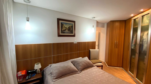 Imagem 27 de 30 de Vendo Lindo Apartamento Decorado No Bairro Aparecida, Santos, 3 Suítes, Lavabo, 2 Vagas Paralelas, Portaria 24 Horas, Elevador - Ap04071 - 69715781