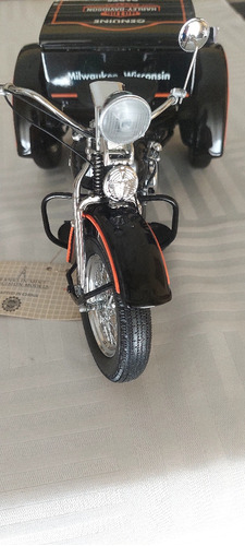 Modelo De  Moto Servi Car Harley-davidson Escala 1/10