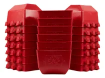 Comprar 50 Bebederos Comederos Cuadrados Para Gallo Perico Loro Aves