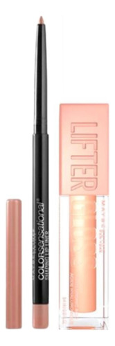 Pack Maybelline:color Sens Delin Nude+lip Lifter Gloss Sun