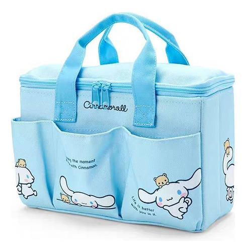 Bolsa De Almacenamiento Portátil Perro Canela Kurumi Bolso