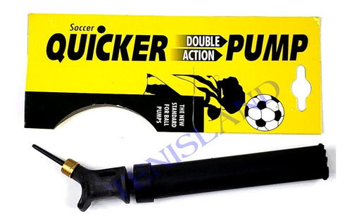 Imagen 3 de 9 de Inflador Pelota Doble Accion Pump Manual