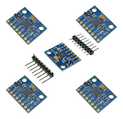 5pz Imu Mpu6050 6 Grados De Libertad