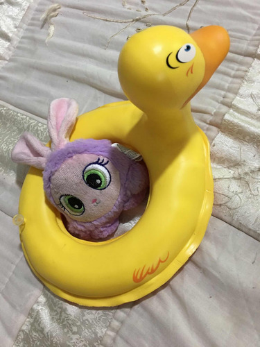 Distroller Neonato Más Accesorio Color Morado Flotador Pato (Usado)