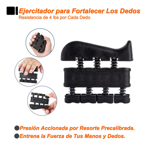 Fortalecedor De Agarre De Mano 5 En 1 Ajustable 5 60kg