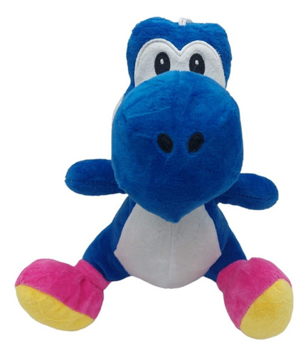 Peluche Mario Bros Bross Yoshi Azul Tommy