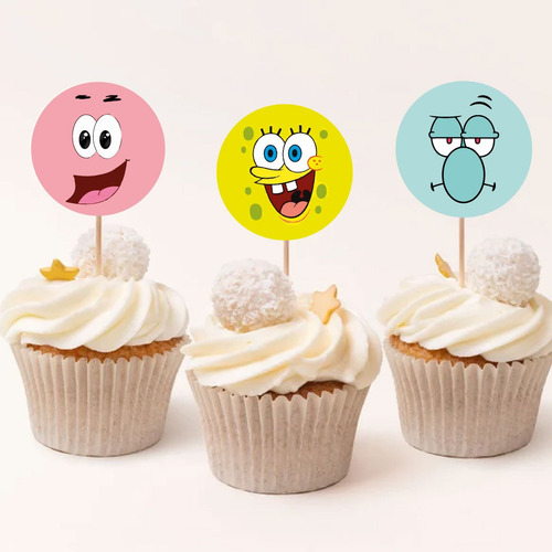 Kit Imprimible Personalizado Bob Esponja, Cumpleaños