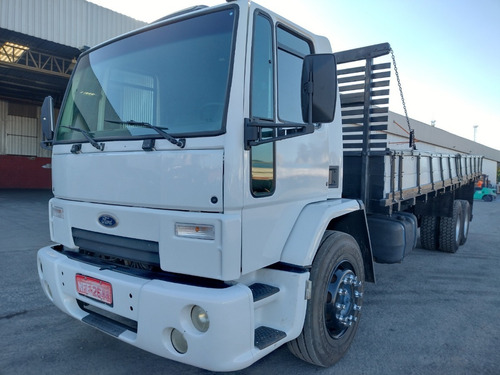 Imagem 3 de 15 de Ford Cargo 4331 Truck Carroceria Madeira Vw 24 250