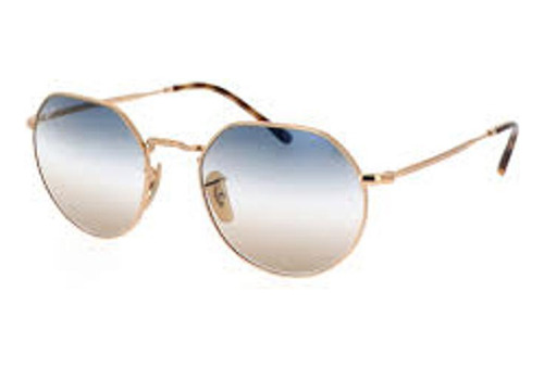 Óculos De Sol Unissex Ray-ban Rb3565l 001/gd 53 Jack