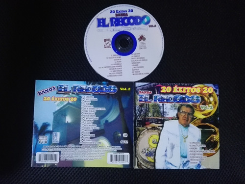 Banda El Recodo 20 Éxitos 20 Vol. 2 Cd