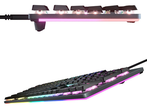 Teclado Gamer Cougar Luxlim Luz Optico Mecanico Rgb Dimm