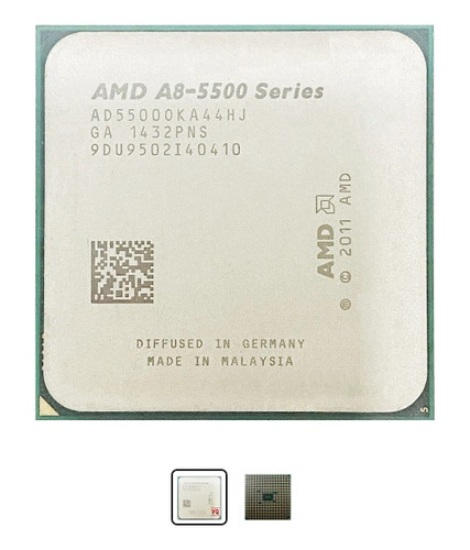 Procesador Amd A8 5500 5500k Ad550b0ka44hj  Fm2 3.2 Ghz 65w