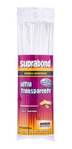 Imagen 1 de 2 de Barra Adhesiva Suprabond Fina Ultra Transparente 500 Gr 41 U