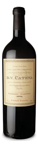 Vinho Argentino Tinto Cabernet-Cabernet DV Catena 750ml