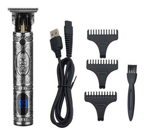 Kit De Barbeador Elétrico Com Led Bivolt