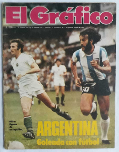 El Grafico 2995 Argentina Hungria Debut De Maradona 1977 Fs