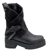 Comprar Botas Borcegos Vittoria Anca&co Piel Taco Tachas Mujer Moda