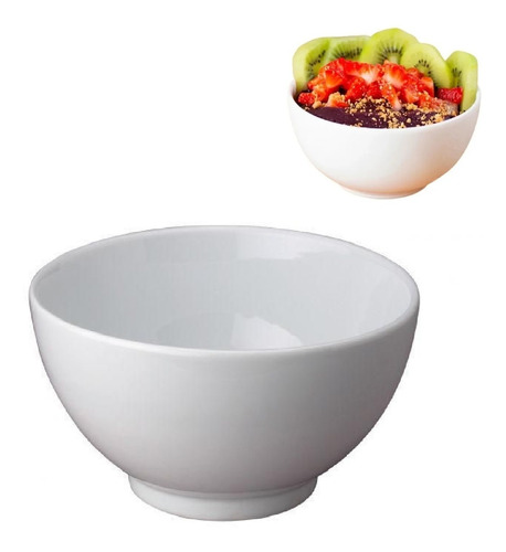 Tigela Bowl 720ml Pote Em Melamina Premium Resistente