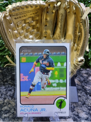 Barajita Ronald Acuña Jr Topps Heritage 2022 N°223