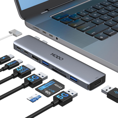 Adaptador Usb C Para Macbook C Hub Mac Dongle Adaptador Macb