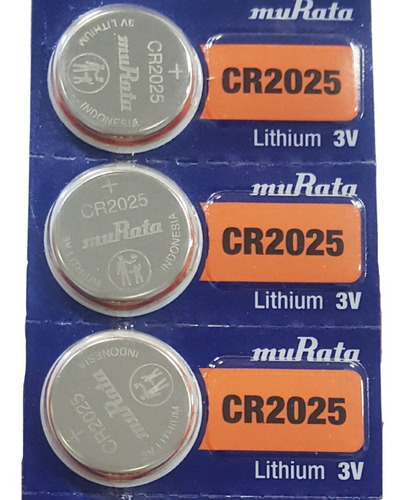 5 X Pilas Boton Cr2025 Sony / Murata 2025  Newmar