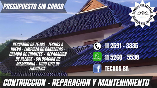 Techista - Chapa Teja Galpones Canaletas Reparaciones