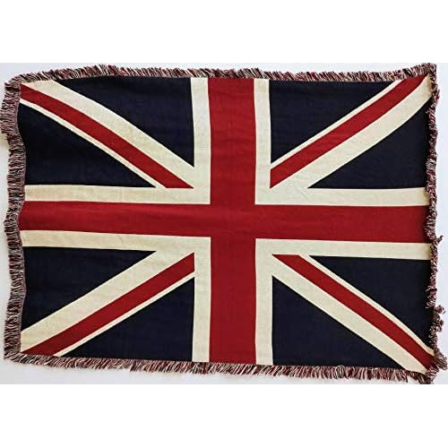 Manta De Bandera Del Reino Unido  Union Jack  Regalo Su...