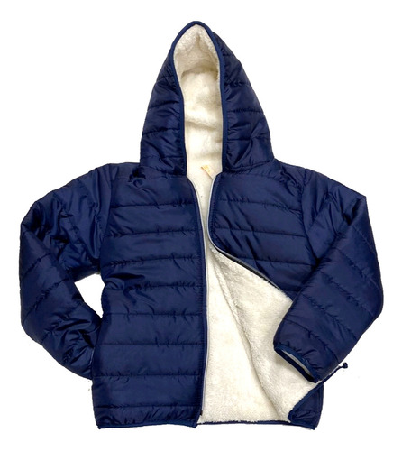 Campera Niño/a Colegial Escolar 4 A16 Azul Verde Bordo Negro