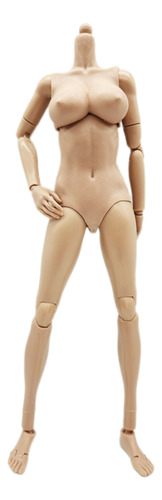 Cuerpo Femenino Escala 1/6 Busto Xl Tono Suntan Three Q