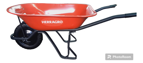 Carretilla Metal 90 Ltrs Rueda Maciza Herragro