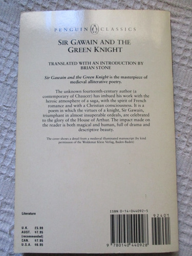 Imagen 2 de 8 de An. - Sir Gawain And The Green Knight
