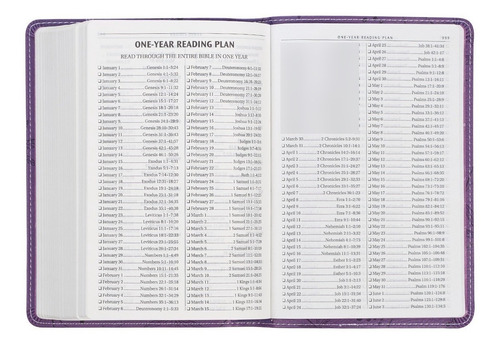 Imagen 9 de 9 de Biblia En Inglés King James Version Tamaño Compacto Morado
