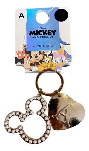 Llaveros Con Letras Disney Mickey